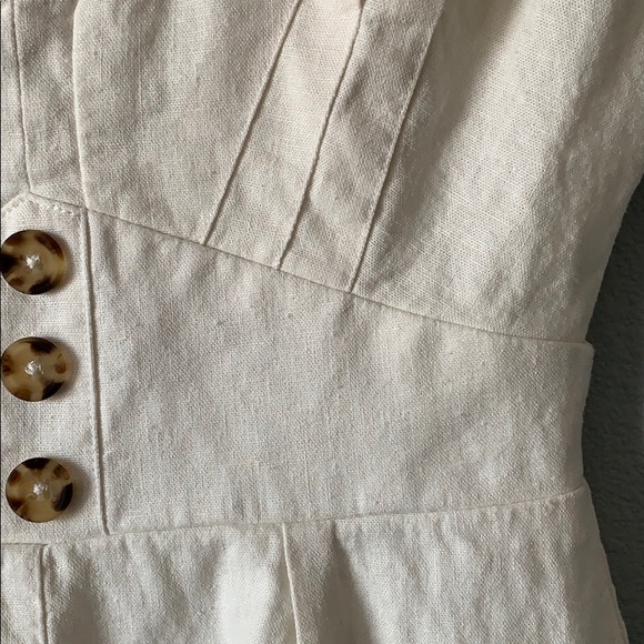 Rowa linen blend cream romper! - Picture 8 of 8